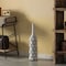 Uniquewise Decorative Contemporary Floor Vase White Carved Divot Bubble Design with Tall Neck, 26 Inch QI004180.S - alternate 3
